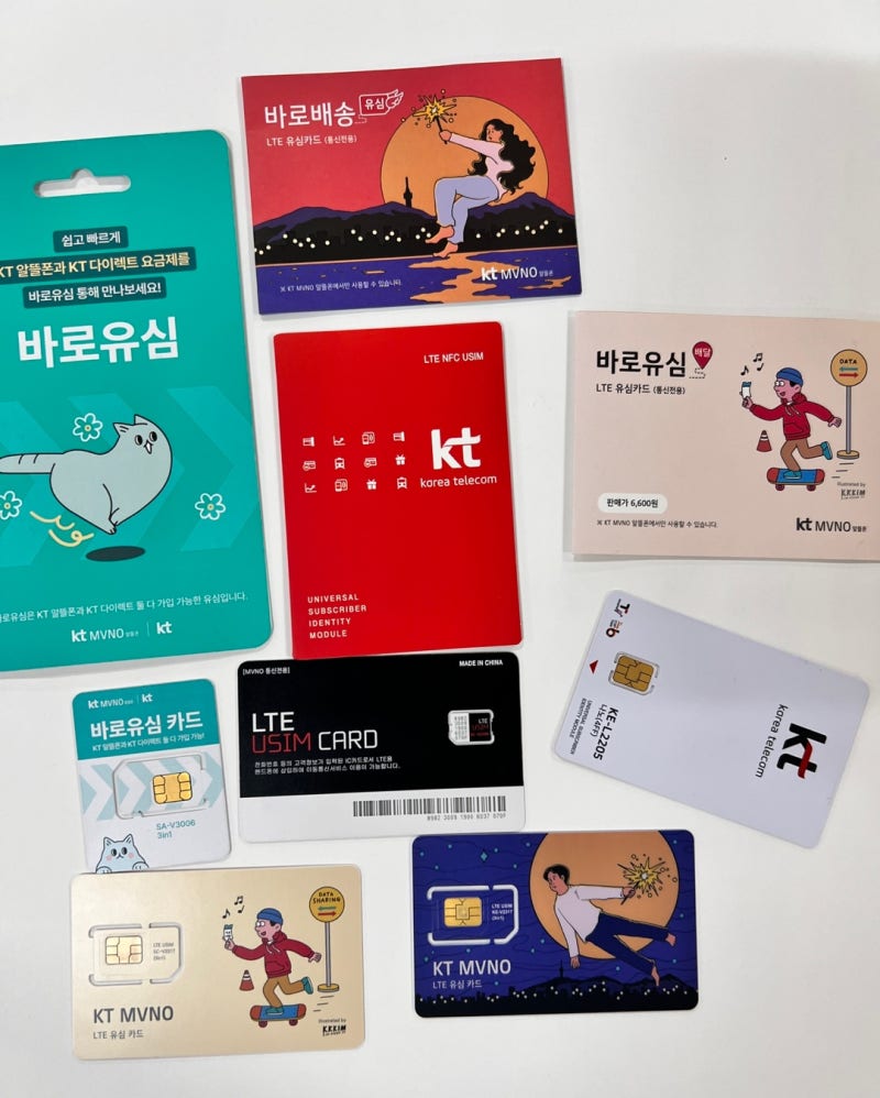 Getting mobile internet connectivity at a Korean airport