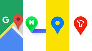 Map of South Korea with popular travel destinations marked