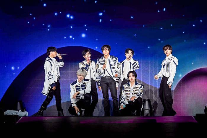 NCT DREAM performing on stage