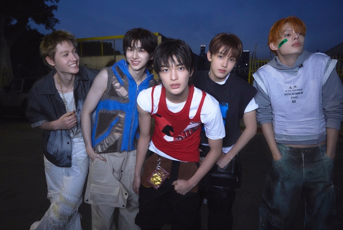 CORTIS performs on stage