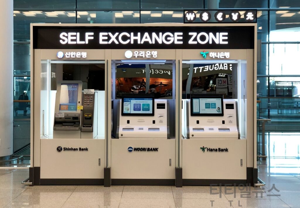 Exchanging money for Korean Won for a trip to Korea