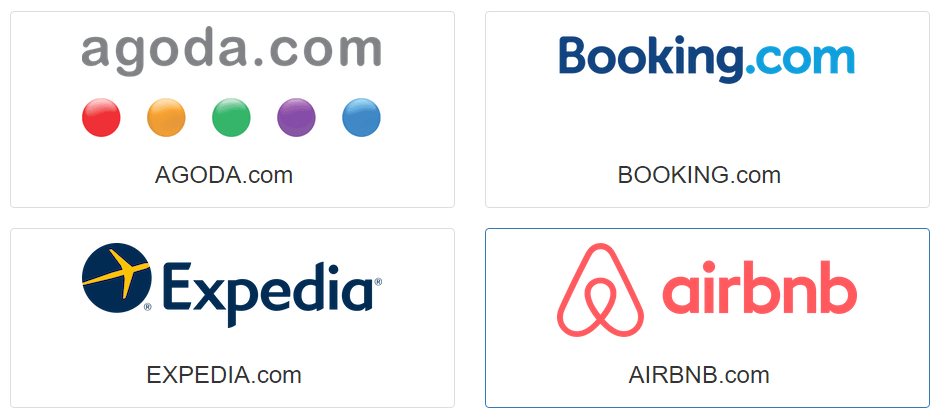 Online platforms for booking accommodation in South Korea