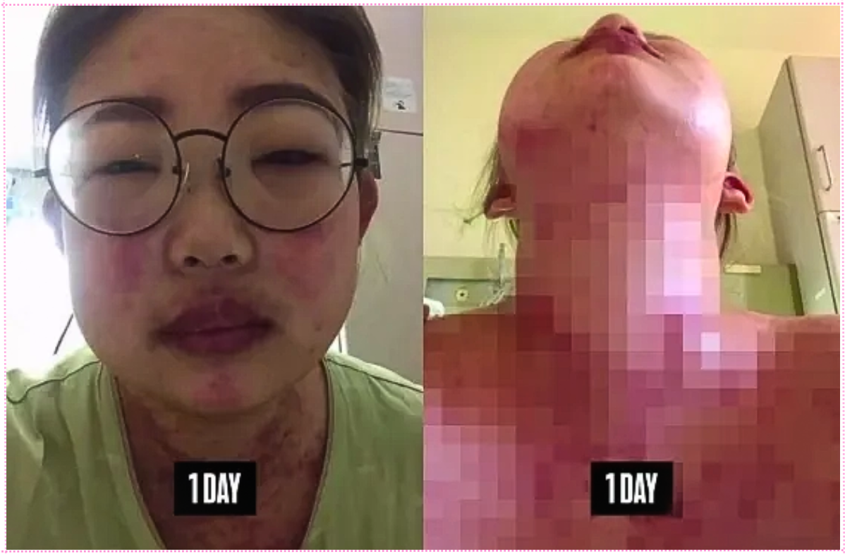 Back view of Choi Jun-hee walking the runway, emphasizing the detail of the 'Phenomenonciper' pants.