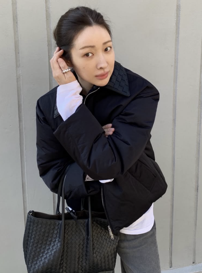 Cha Jung-won's approachable yet high-fashion aesthetic.