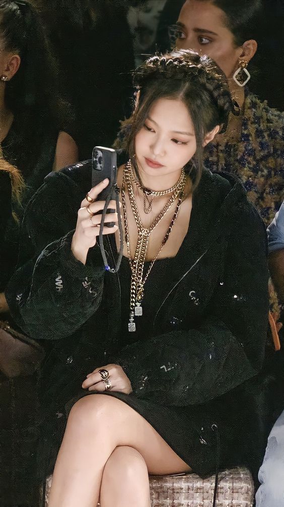 Kim Go-eun captured in a moment of quiet confidence, adorned in Chanel.